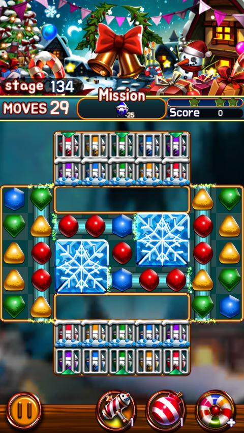 اسکرین شات 3 بازی Jewel Snow Puzzle