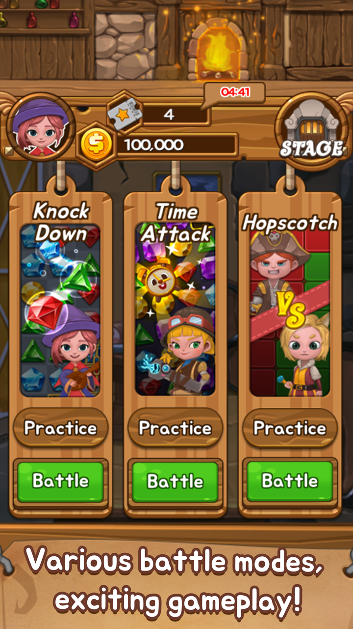 اسکرین شات 5 بازی Jewels Time : Endless match