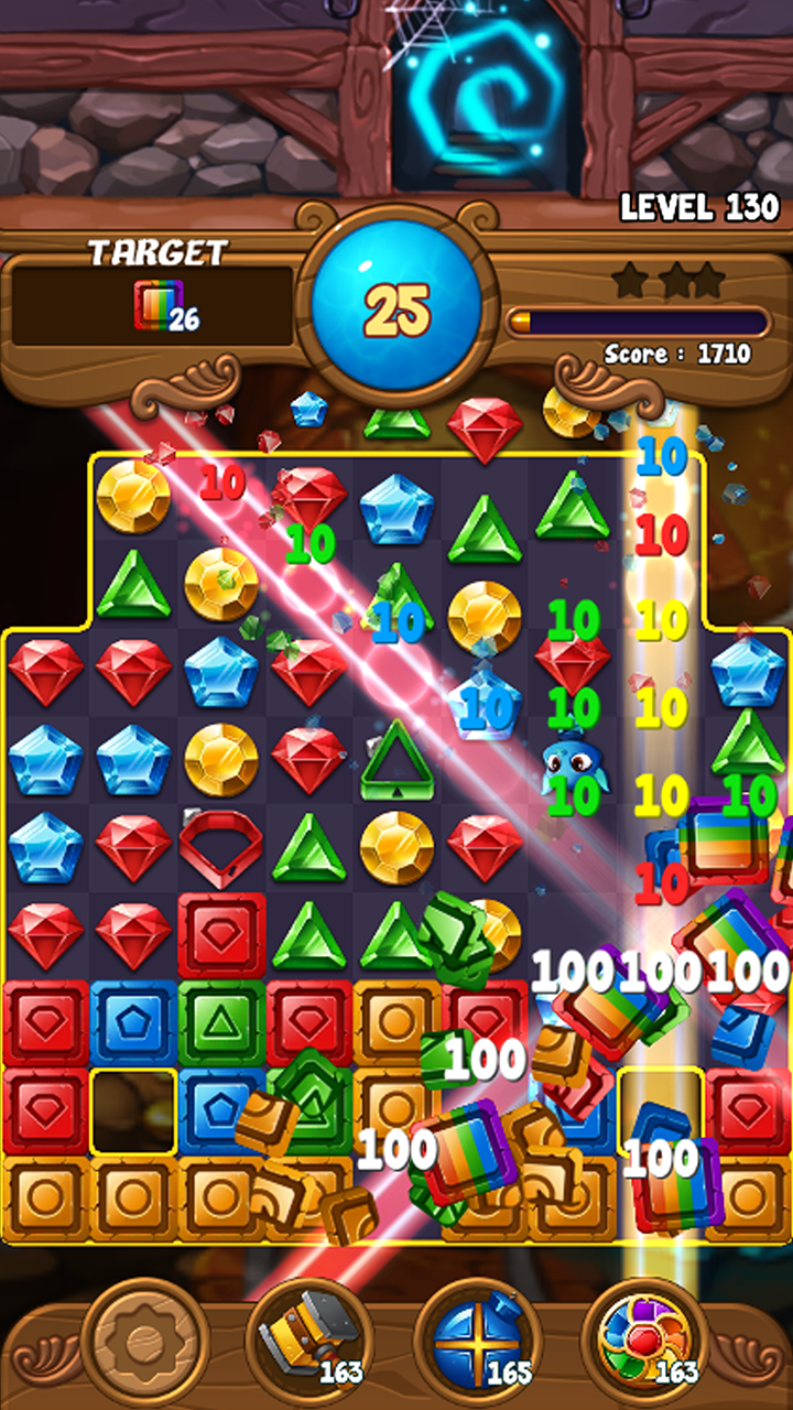 اسکرین شات 6 بازی Jewels Time : Endless match