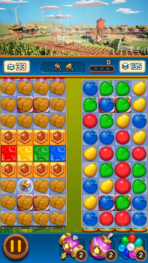 اسکرین شات 3 بازی Jewel Magic Farm : Match 3