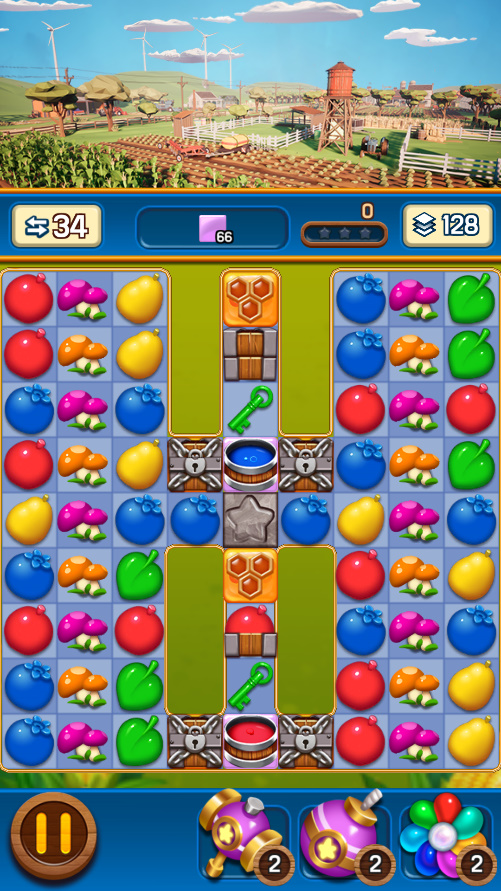 اسکرین شات 5 بازی Jewel Magic Farm : Match 3