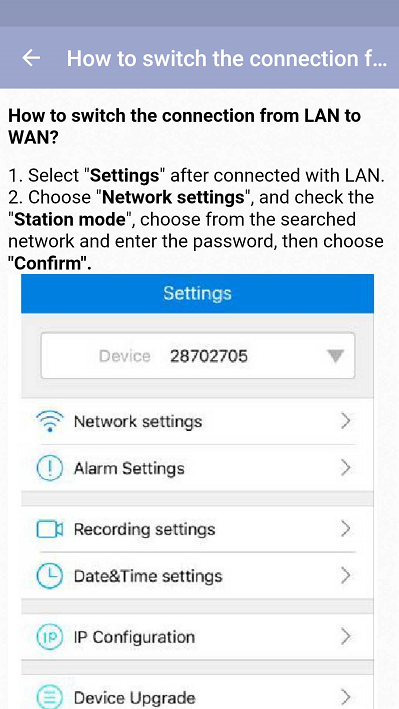 اسکرین شات 1 برنامه V380 Pro Wi-Fi Camera Guide