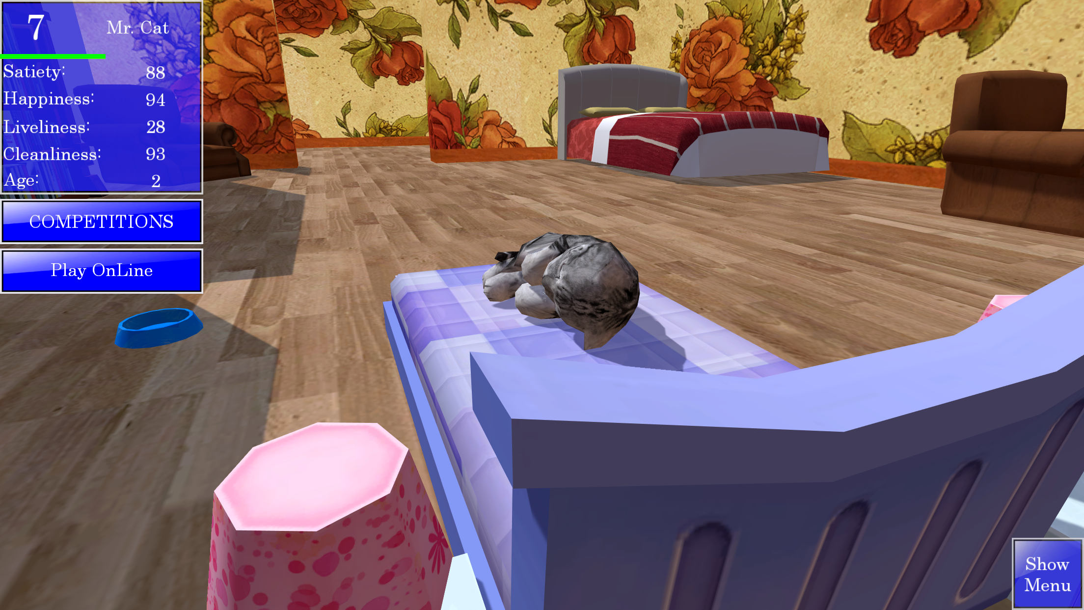 اسکرین شات 3 بازی Cute Pocket Cat 3D