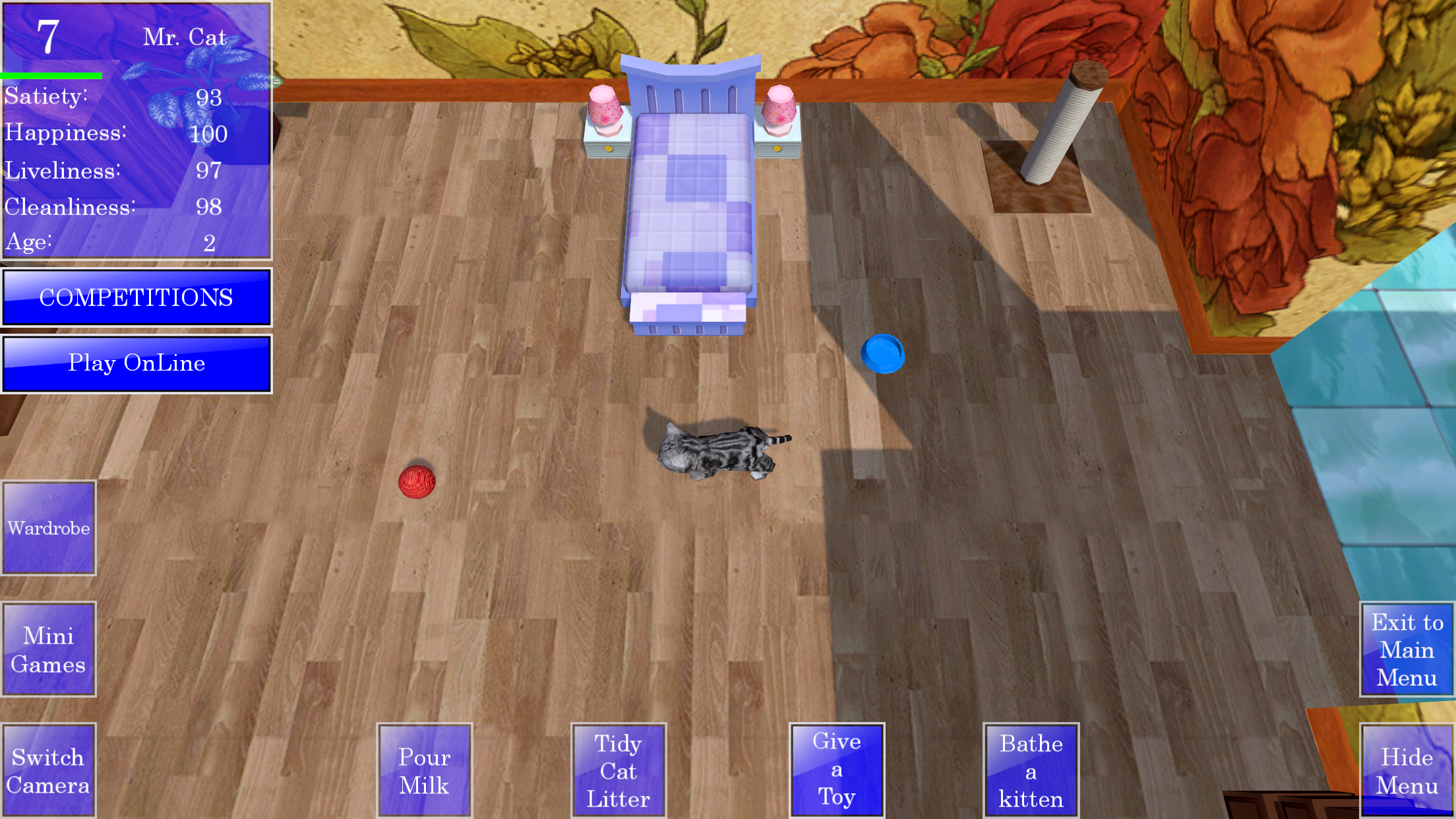 اسکرین شات 1 بازی Cute Pocket Cat 3D