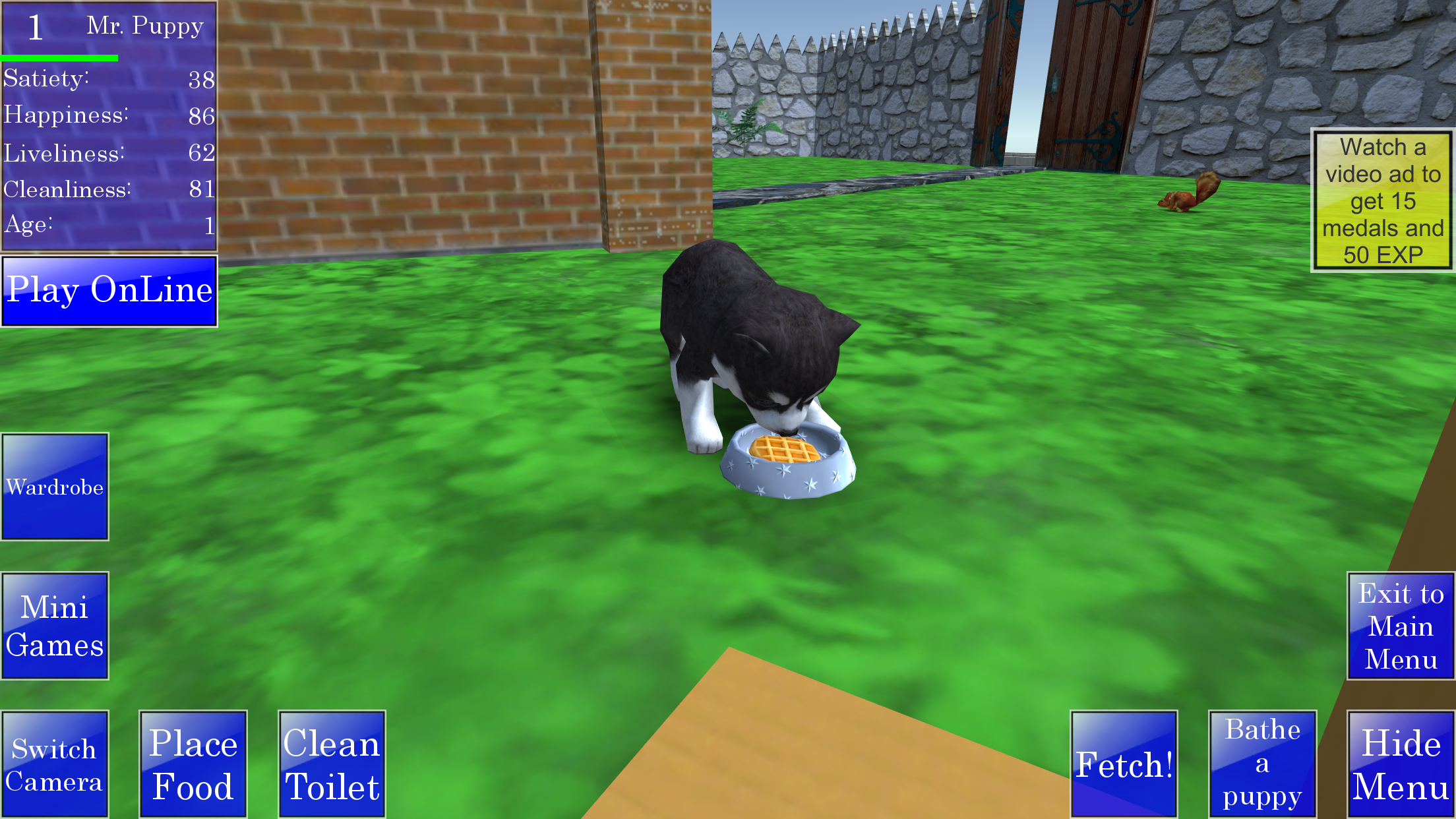 اسکرین شات 1 بازی Cute Pocket Puppy 3D