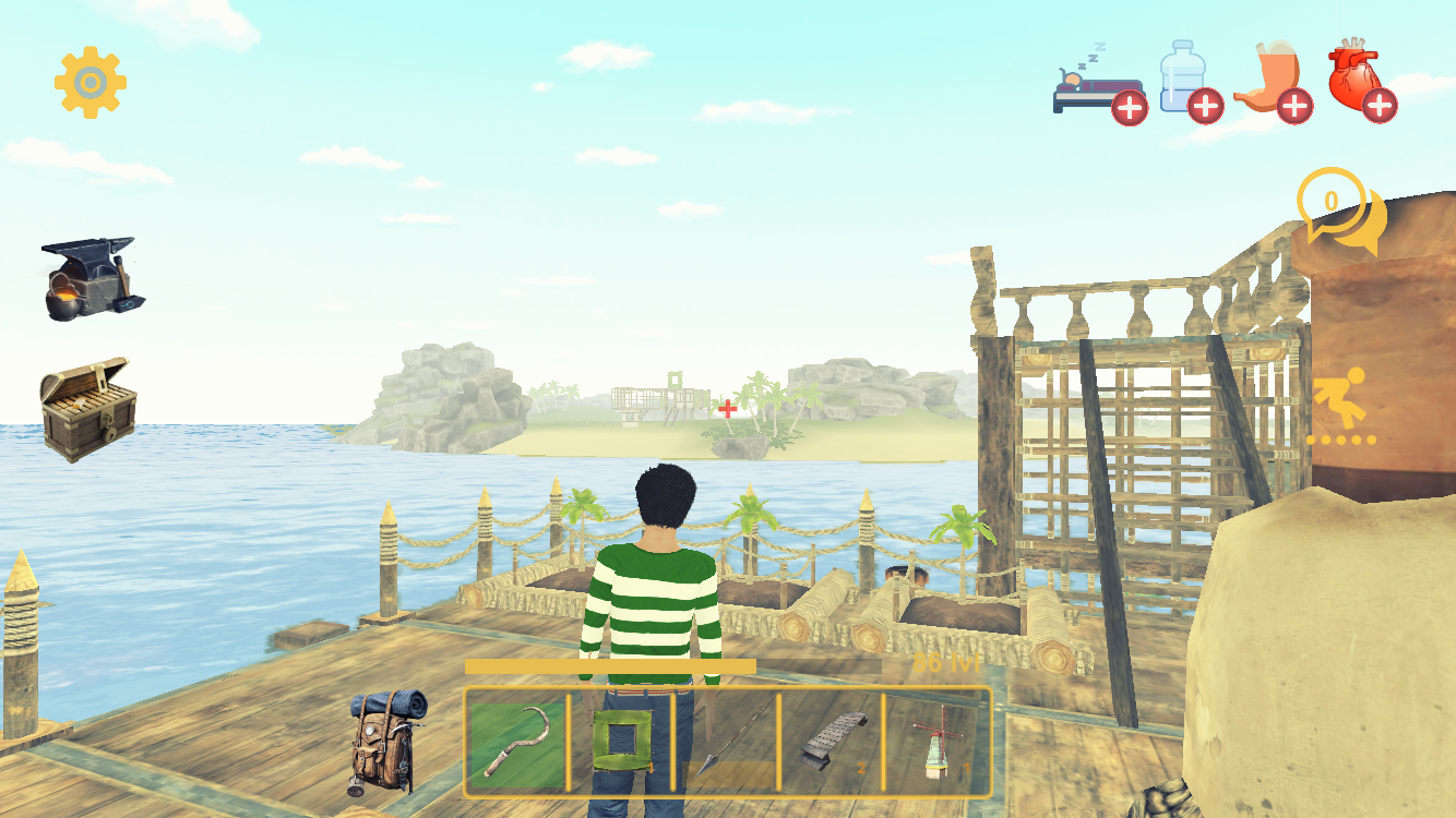 اسکرین شات 2 بازی Sunkenland: Survival on Raft