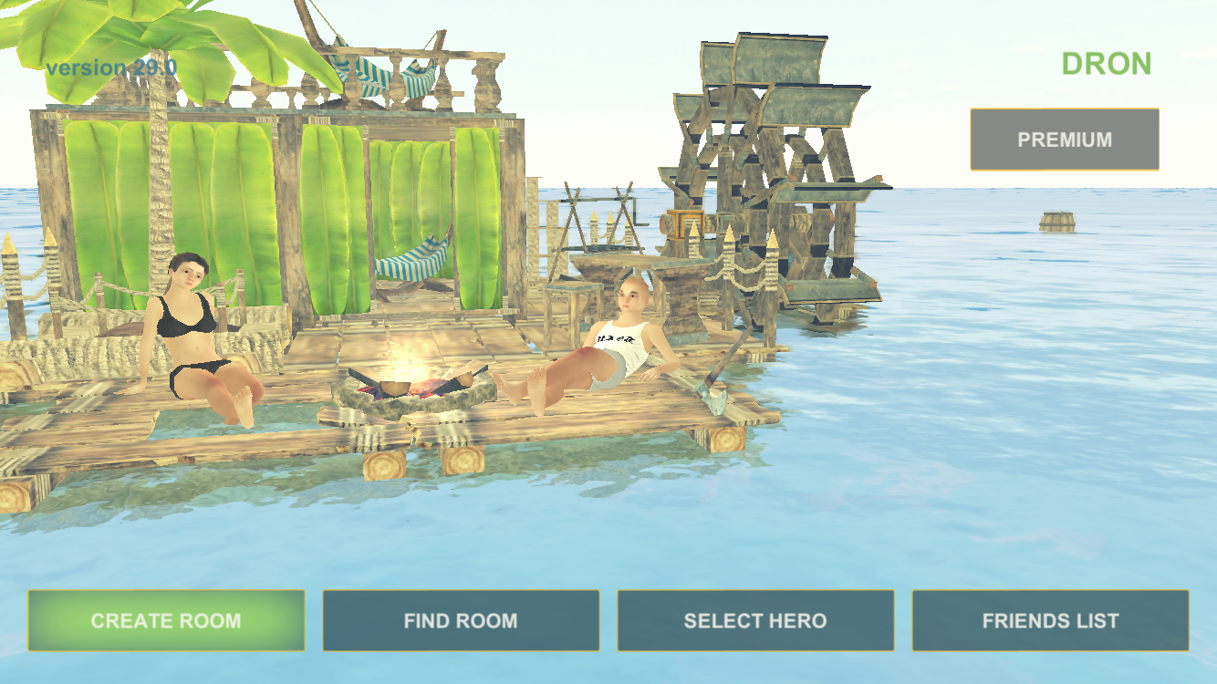 اسکرین شات 1 بازی Sunkenland: Survival on Raft