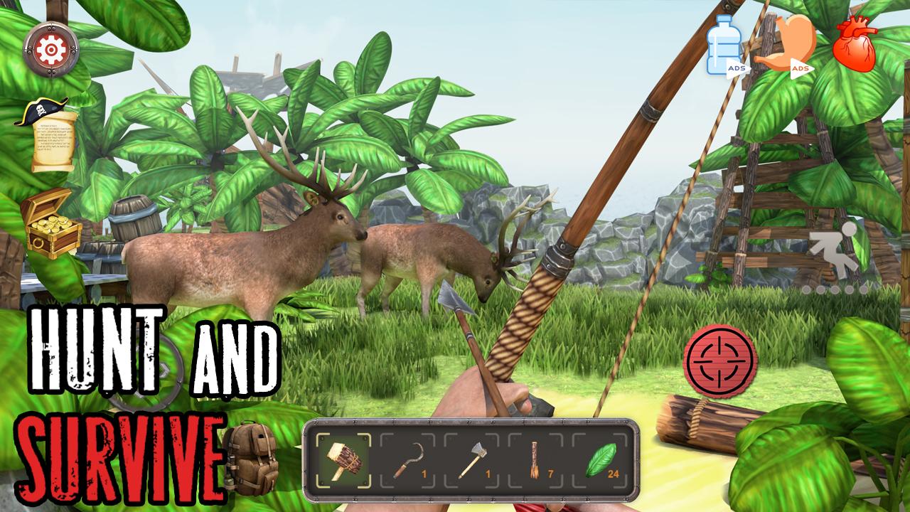 اسکرین شات 3 بازی Shark Land: Survival Island