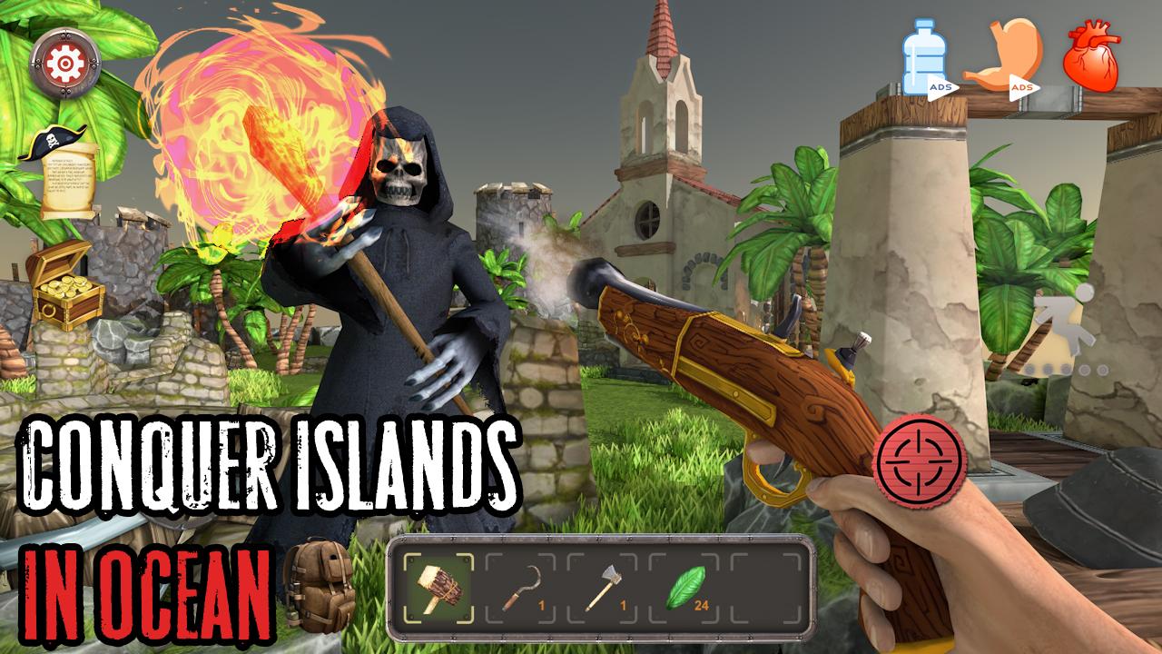 اسکرین شات 7 بازی Shark Land: Survival Island