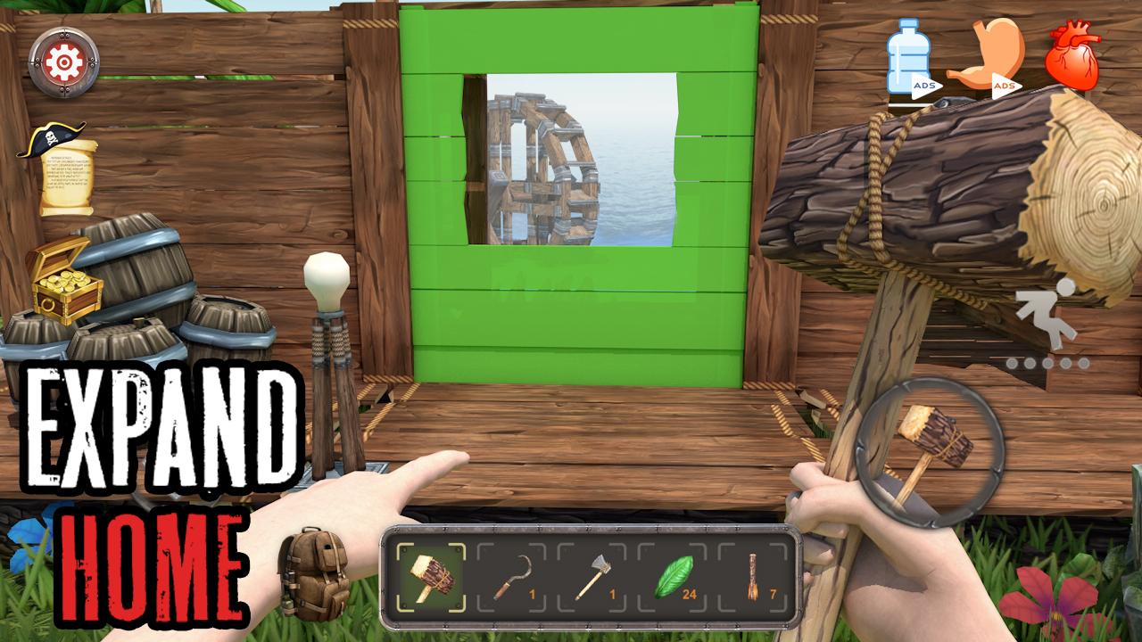 اسکرین شات 6 بازی Shark Land: Survival Island