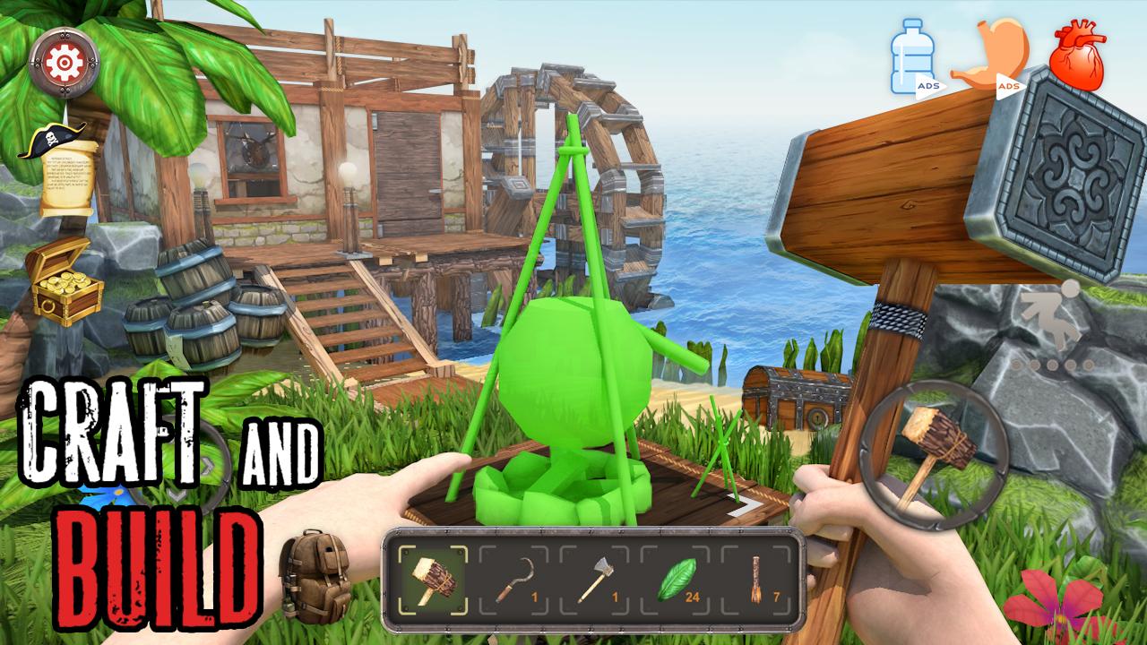اسکرین شات 2 بازی Shark Land: Survival Island