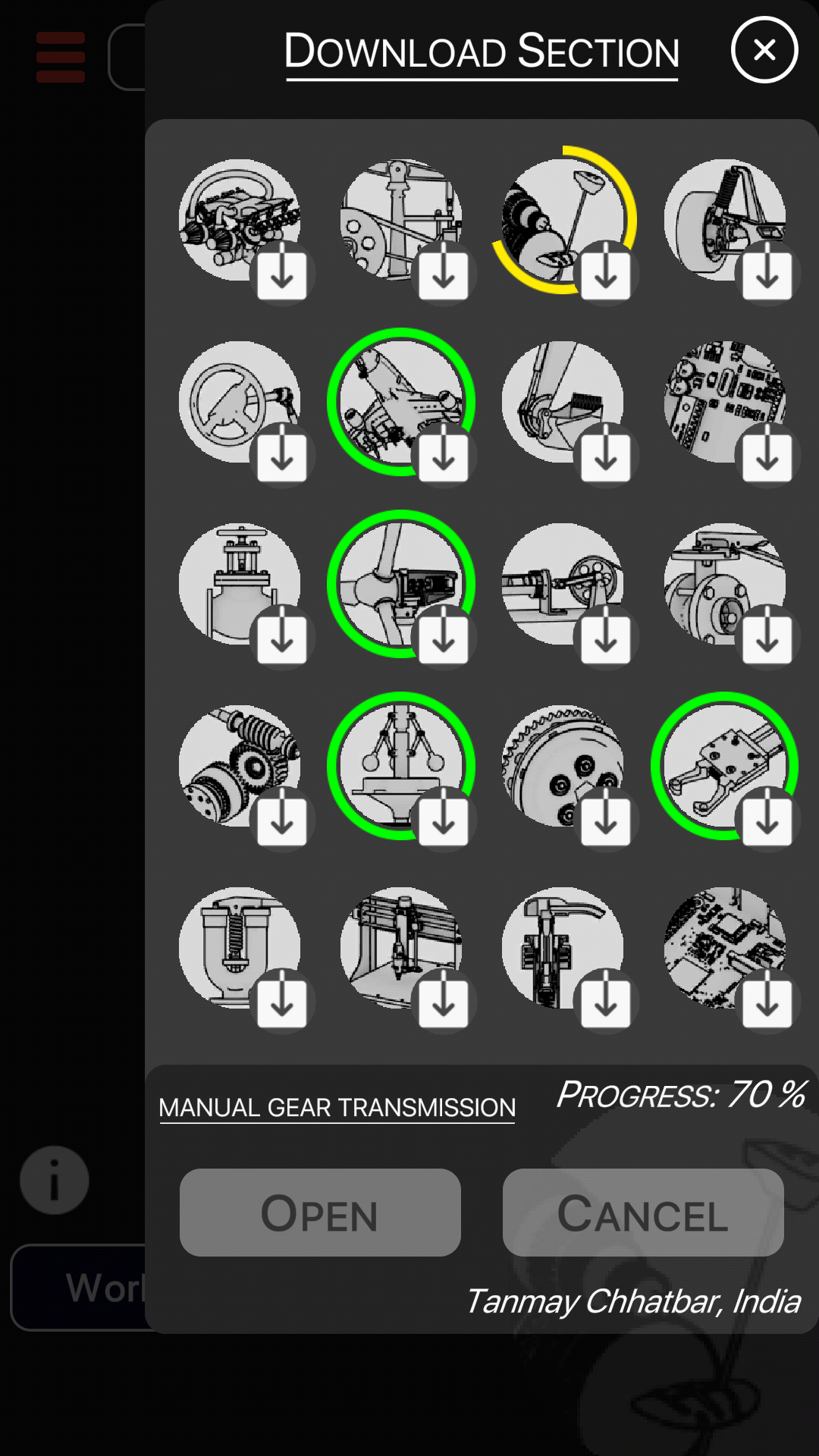 اسکرین شات 3 برنامه 3D Engineering Animation
