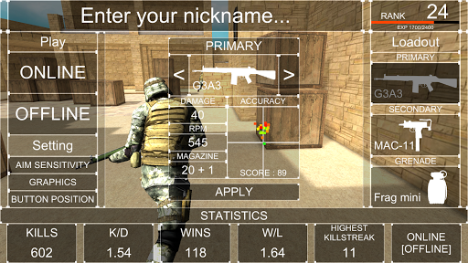 اسکرین شات 8 بازی Squad Strike 3 : FPS