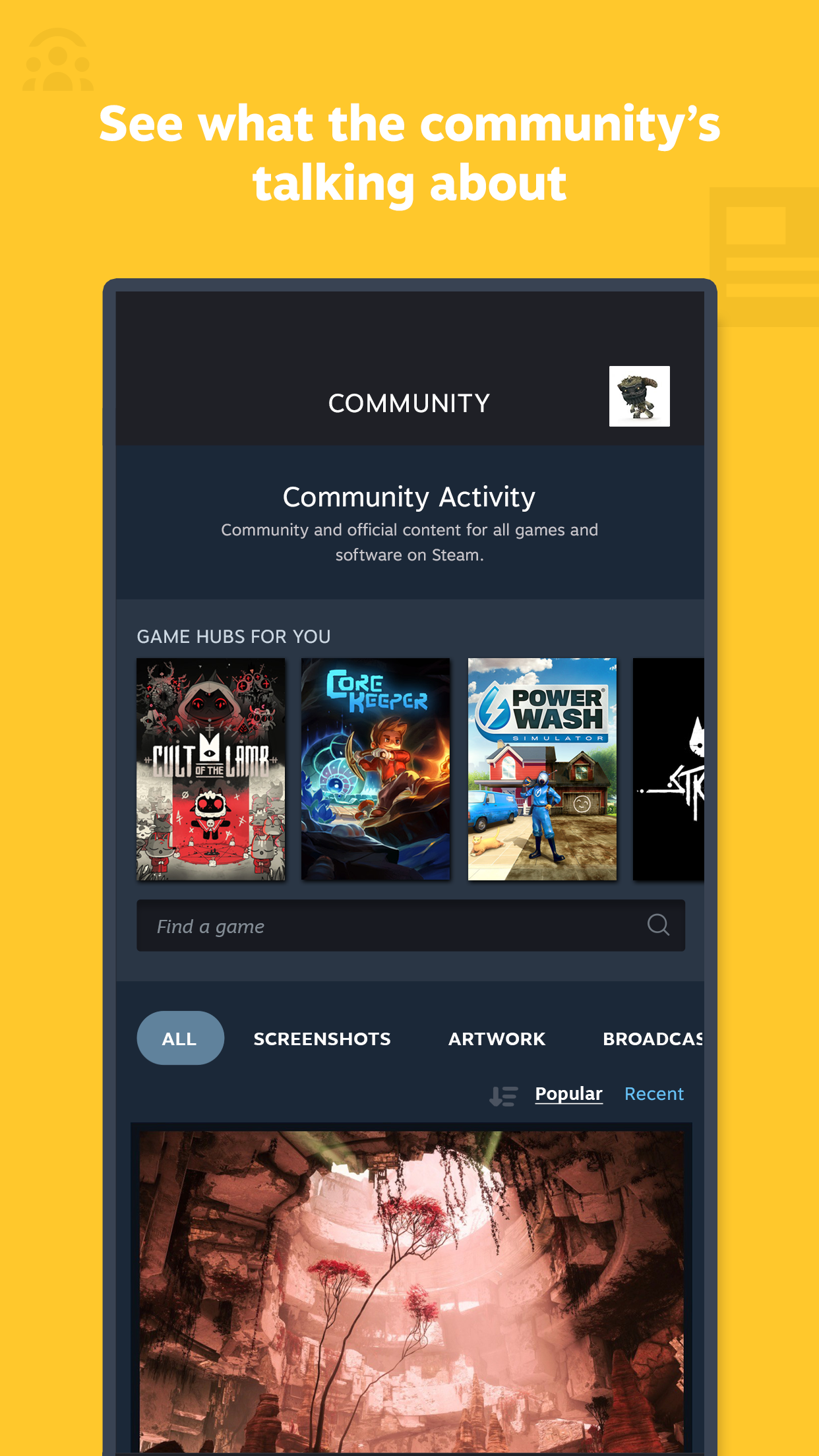 اسکرین شات 5 برنامه Steam