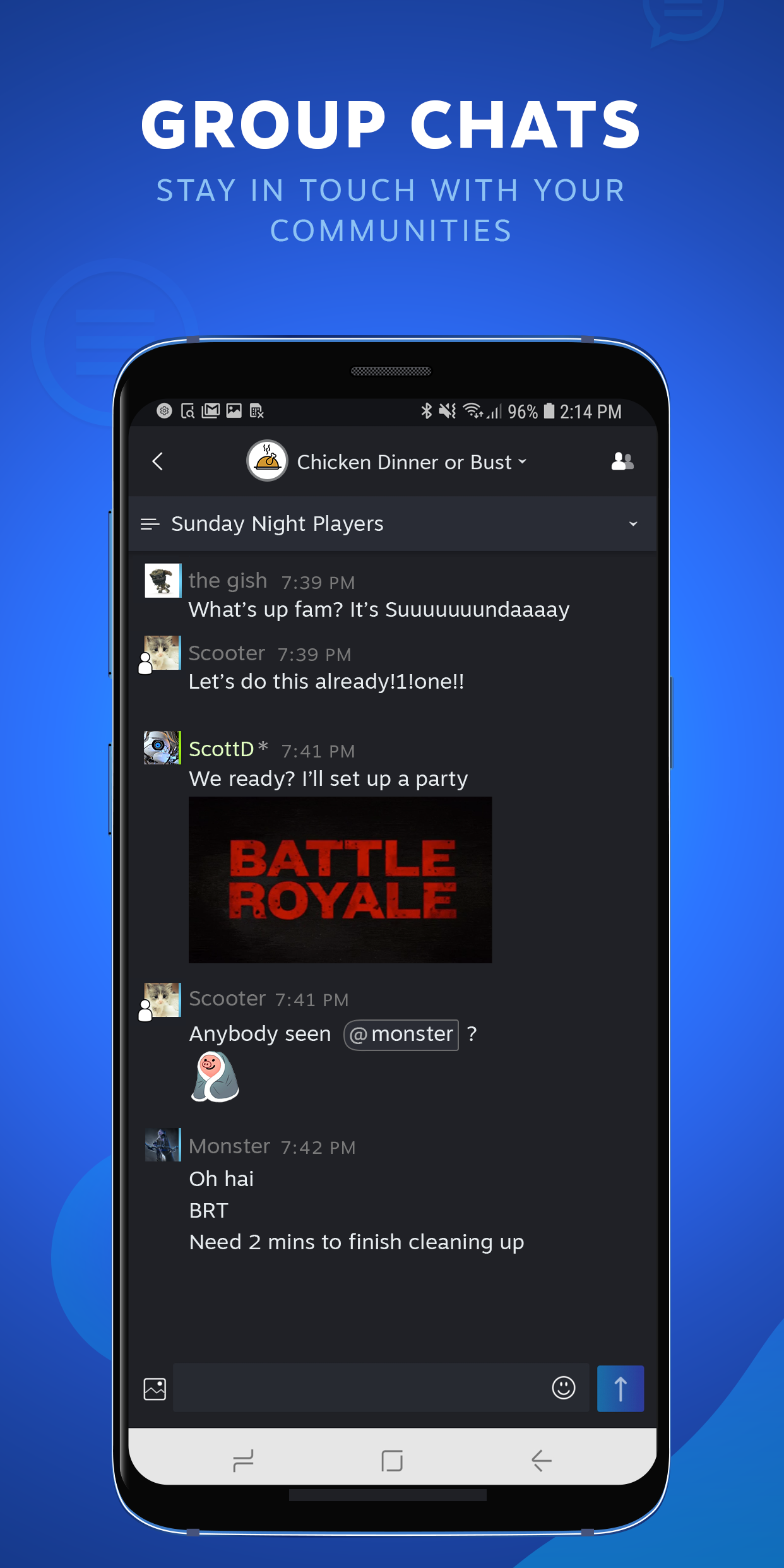 اسکرین شات 5 برنامه Steam Chat