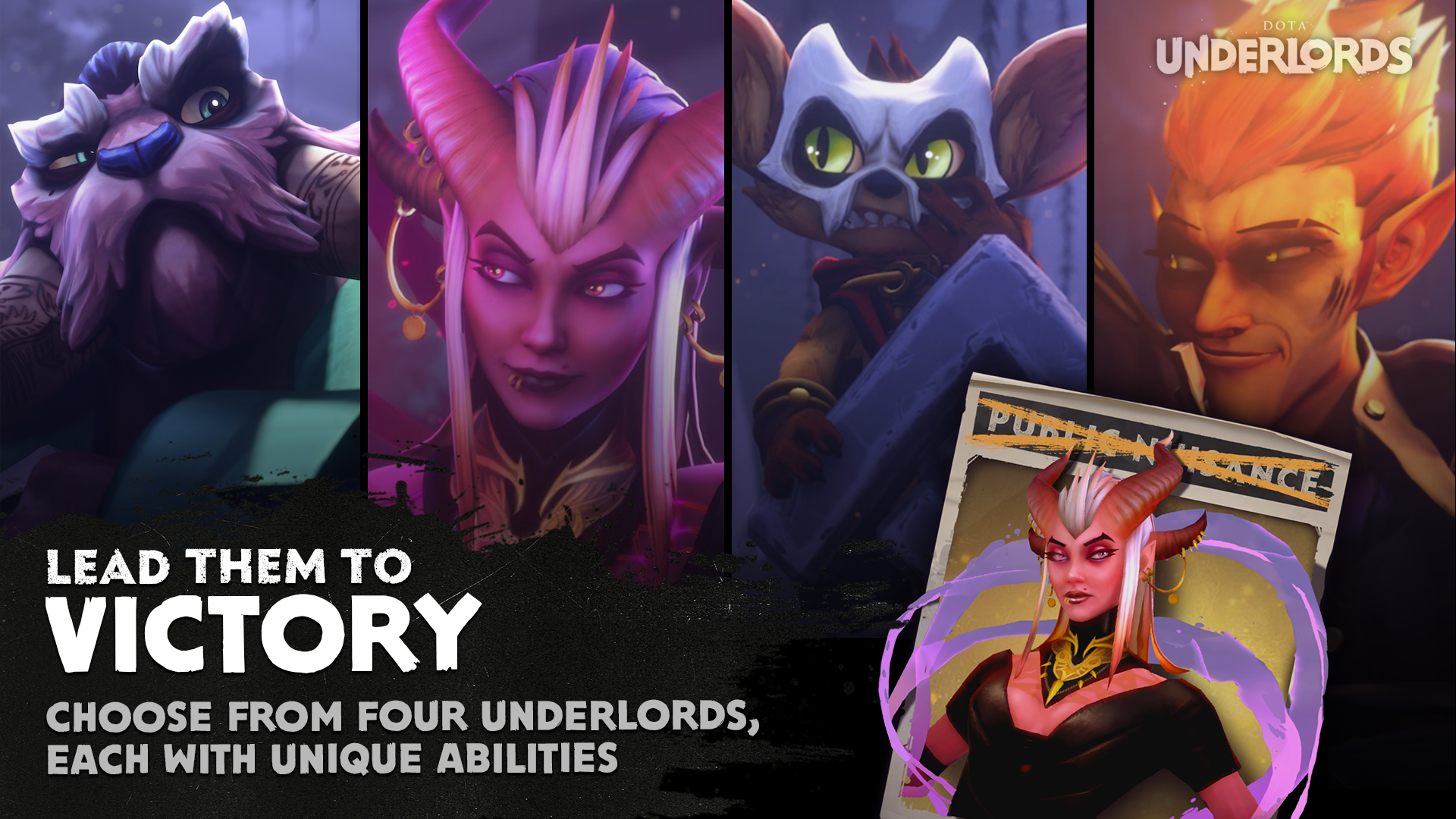 اسکرین شات 5 بازی Dota Underlords