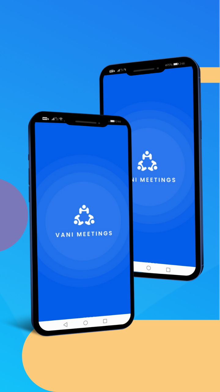 اسکرین شات 1 برنامه Vani Meetings - Share Screen