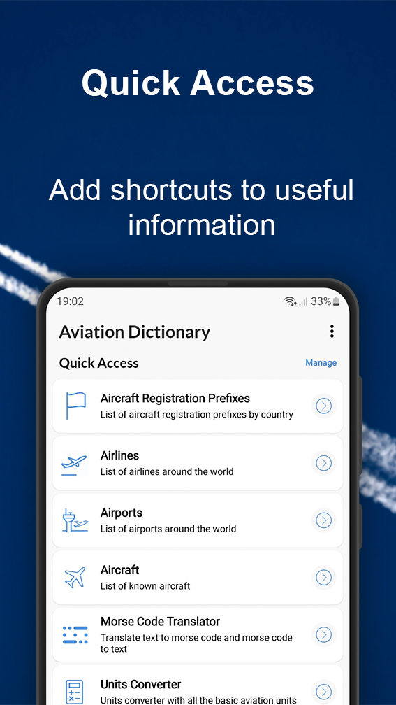 اسکرین شات 3 برنامه Aviation Dictionary