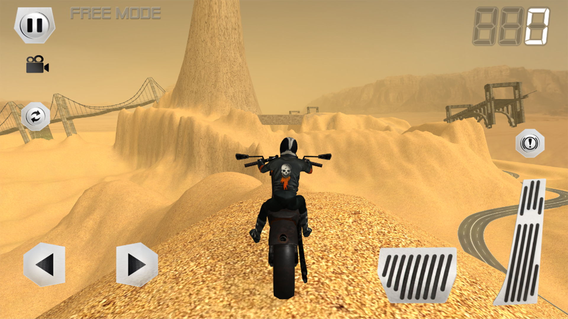 اسکرین شات 2 بازی Moto Simulator - Offroad