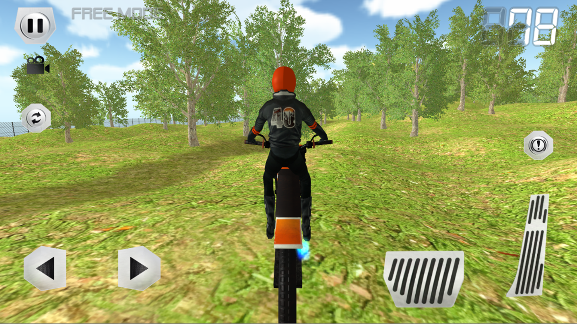 اسکرین شات 3 بازی Moto Simulator - Offroad