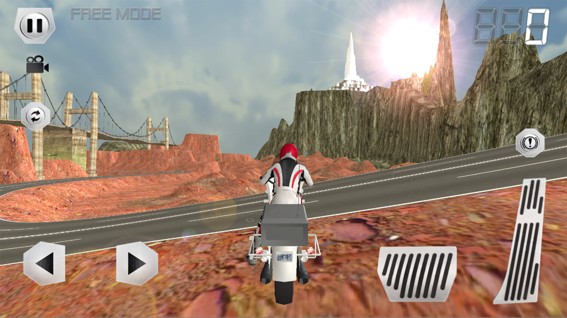 اسکرین شات 6 بازی Moto Simulator - Offroad