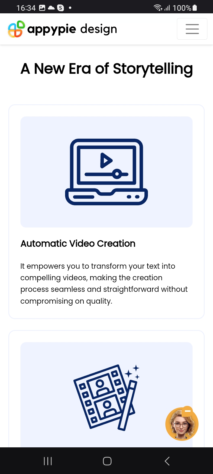 اسکرین شات 3 برنامه AI Video Generator