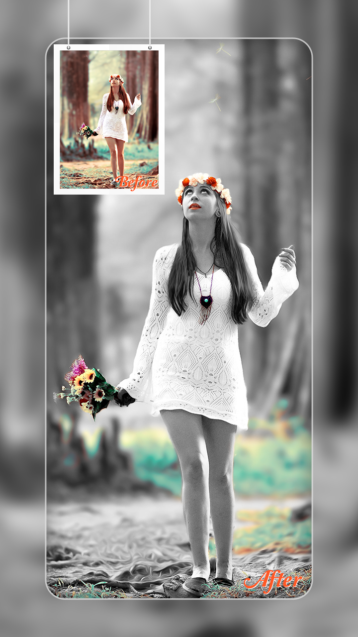 اسکرین شات 4 برنامه AI Photo Editor - AI Enhancer