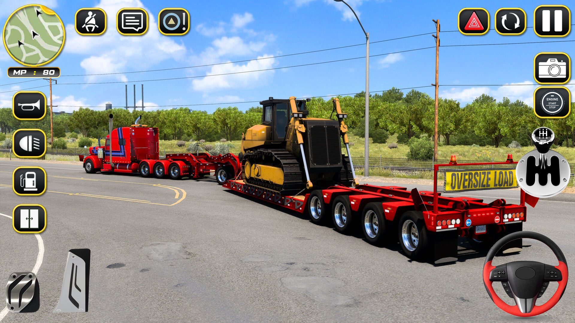 اسکرین شات 6 بازی Semi Truck Parking: Car Games