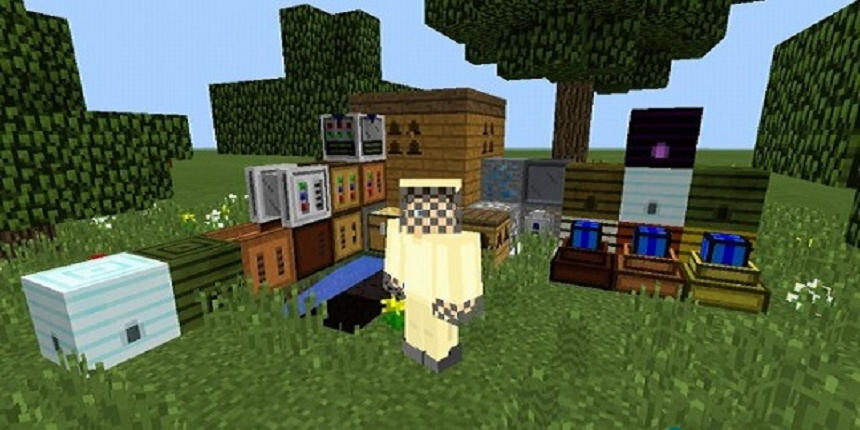 اسکرین شات 4 بازی Bee  farm mod for mcpe