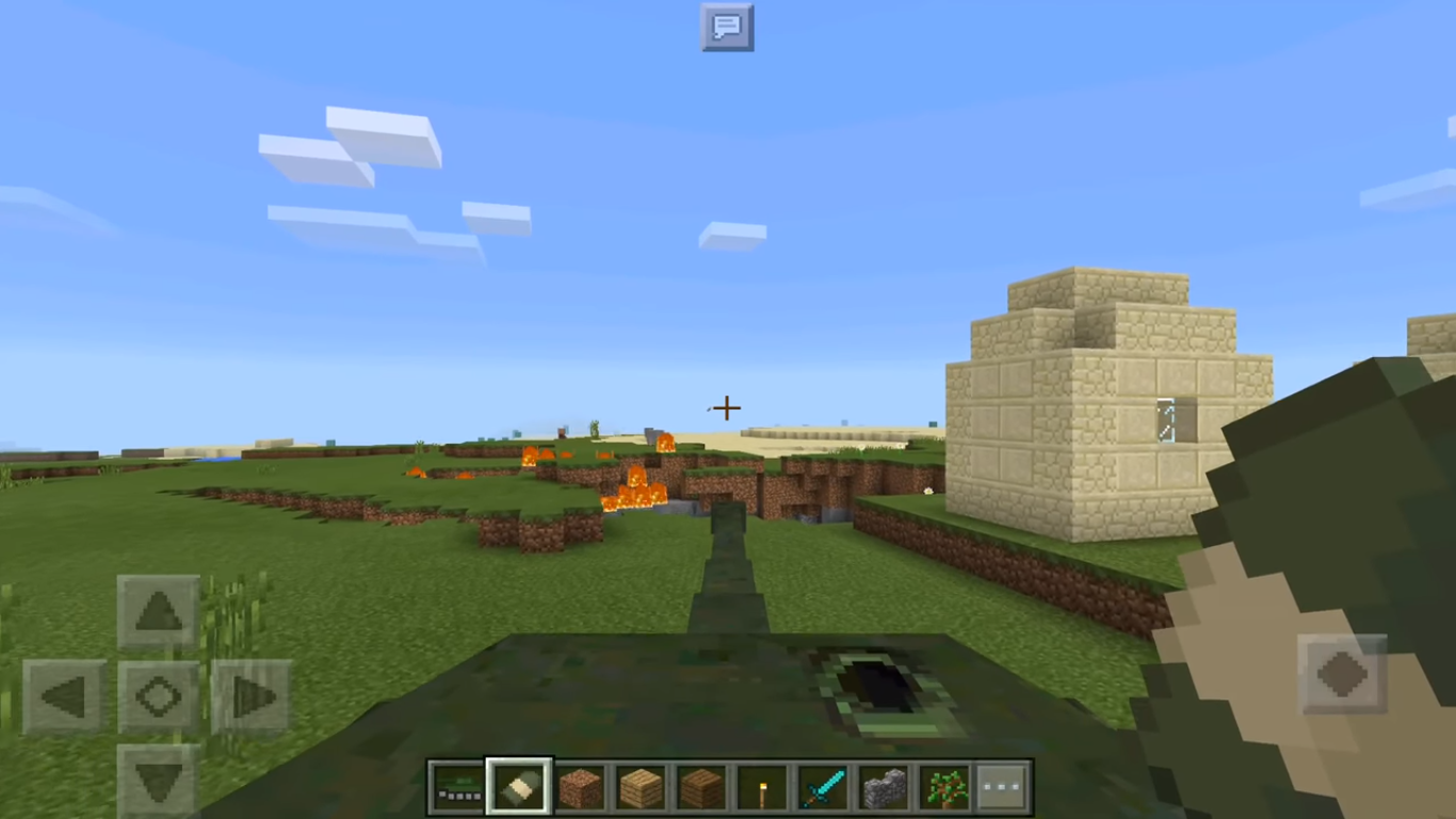 اسکرین شات 4 بازی Tank mod for mcpe