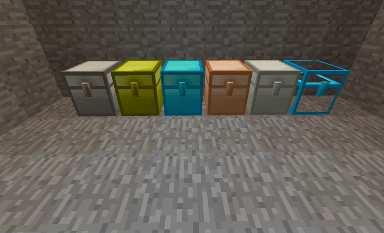 اسکرین شات 2 بازی Chests iron mod for mcpe