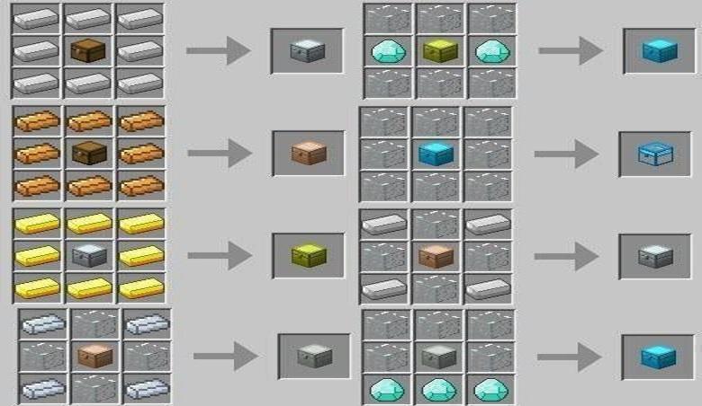 اسکرین شات 3 بازی Chests iron mod for mcpe