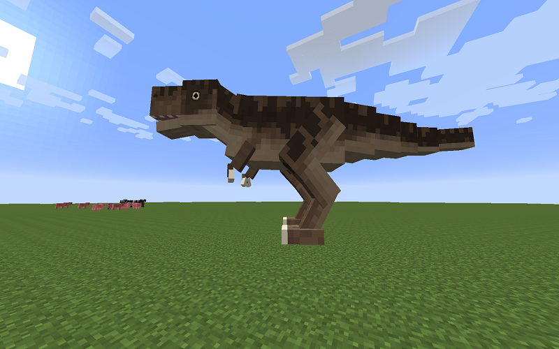 اسکرین شات 2 بازی World dino mod for mcpe