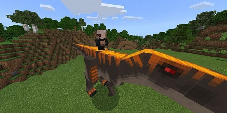 اسکرین شات 4 بازی World dino mod for mcpe