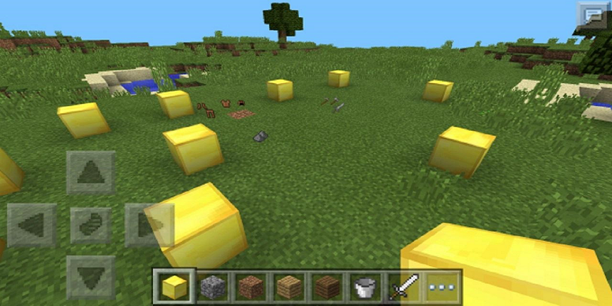 اسکرین شات 4 بازی Lucky block mod for mcpe