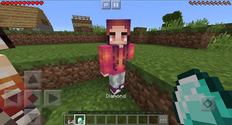 اسکرین شات 1 بازی Girlfriend mod for mcpe