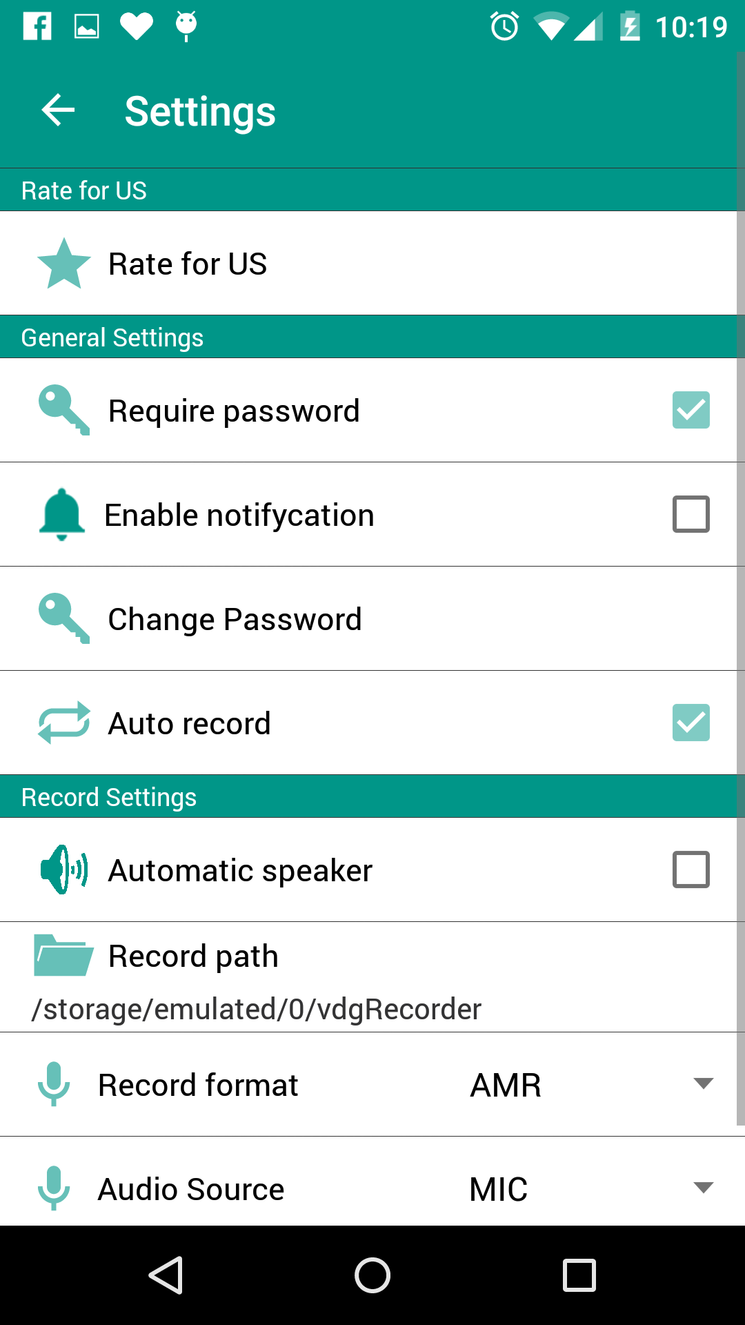اسکرین شات 3 برنامه HD Auto Call Recorder 2022