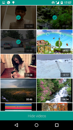 اسکرین شات 4 برنامه Lock & Hide Videos in Vaulty