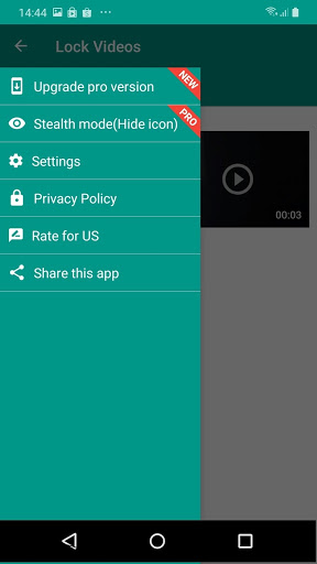 اسکرین شات 6 برنامه Lock & Hide Videos in Vaulty