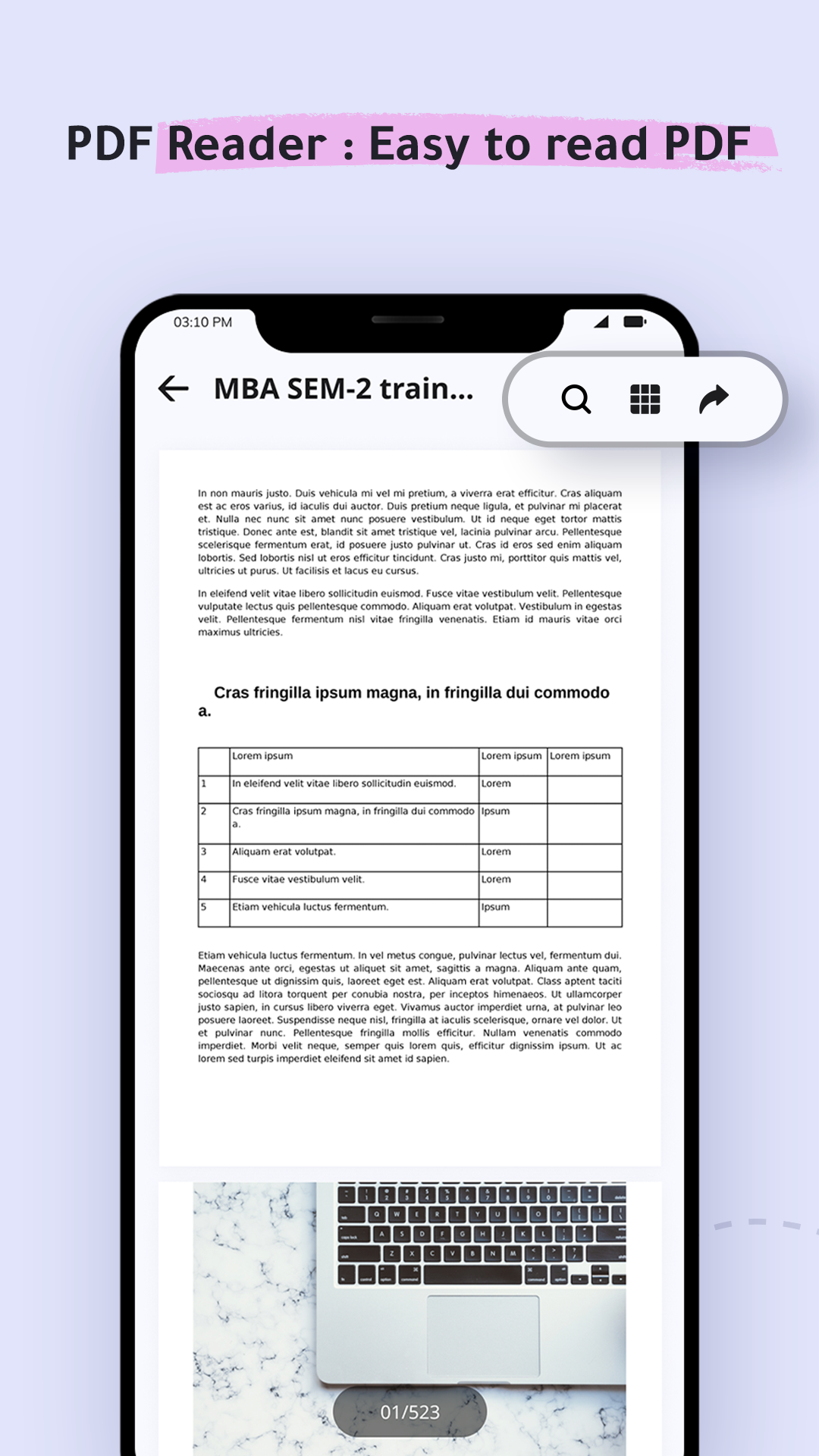 اسکرین شات 2 برنامه Combine PDF