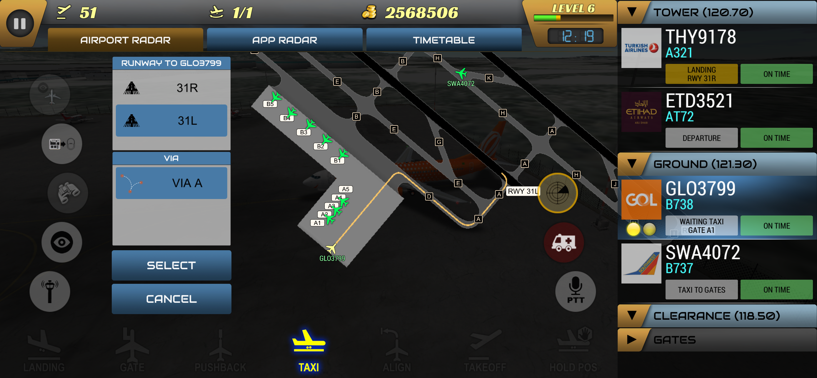 اسکرین شات 1 بازی Unmatched Air Traffic Control