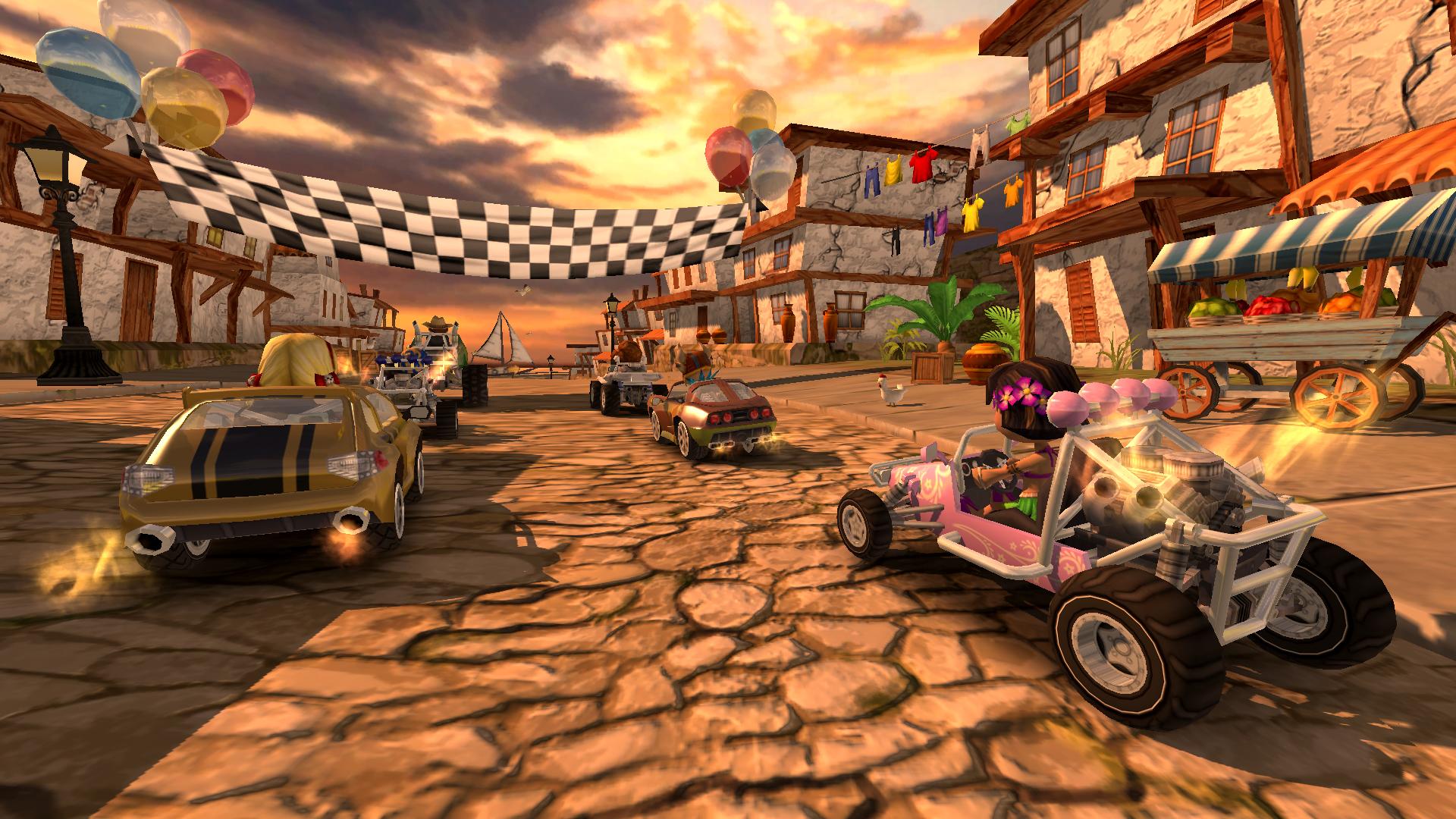 اسکرین شات 1 بازی Beach Buggy Racing