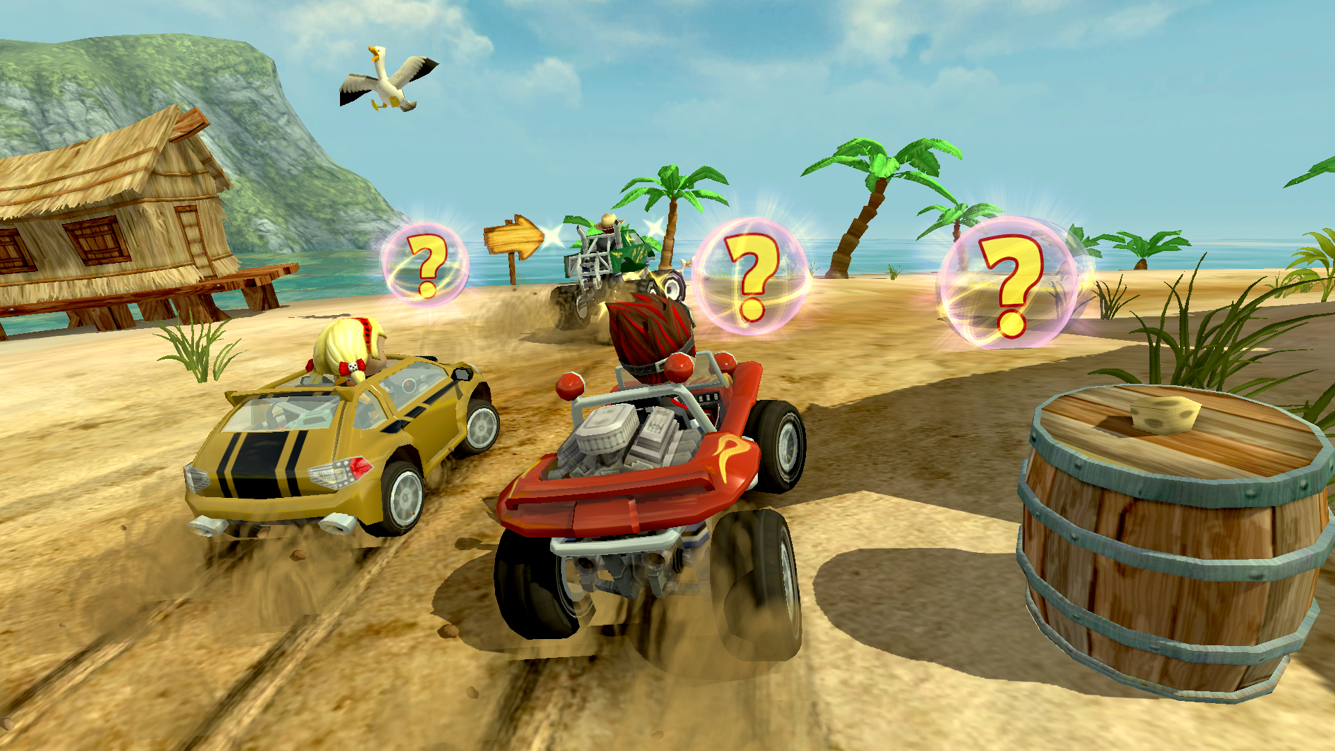 اسکرین شات 3 بازی Beach Buggy Racing