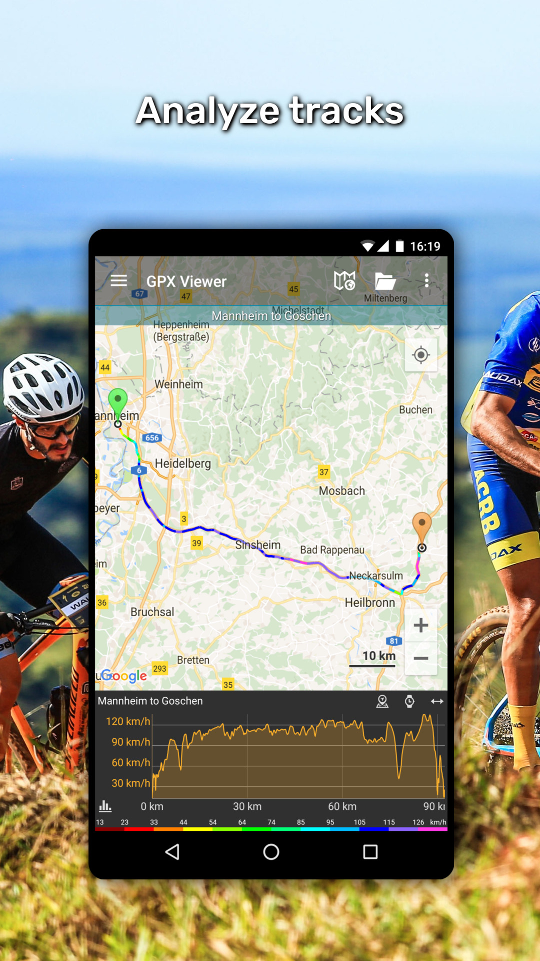 اسکرین شات 3 برنامه GPX Viewer