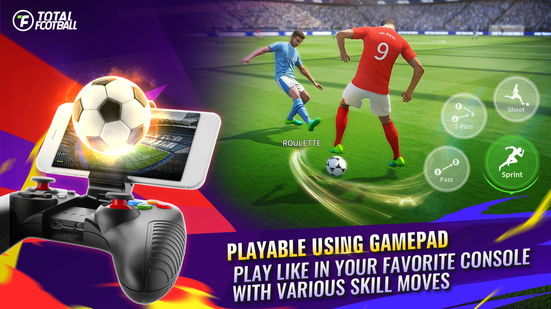 اسکرین شات 5 بازی Total Football - Football Game