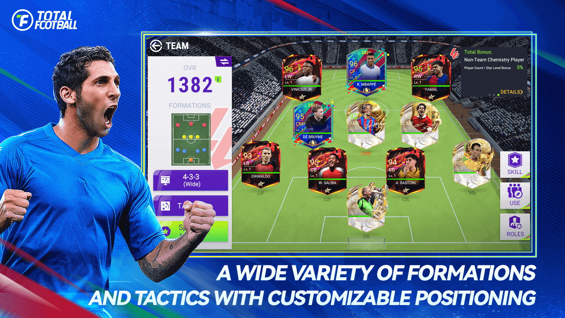 اسکرین شات 6 بازی Total Football - Football Game