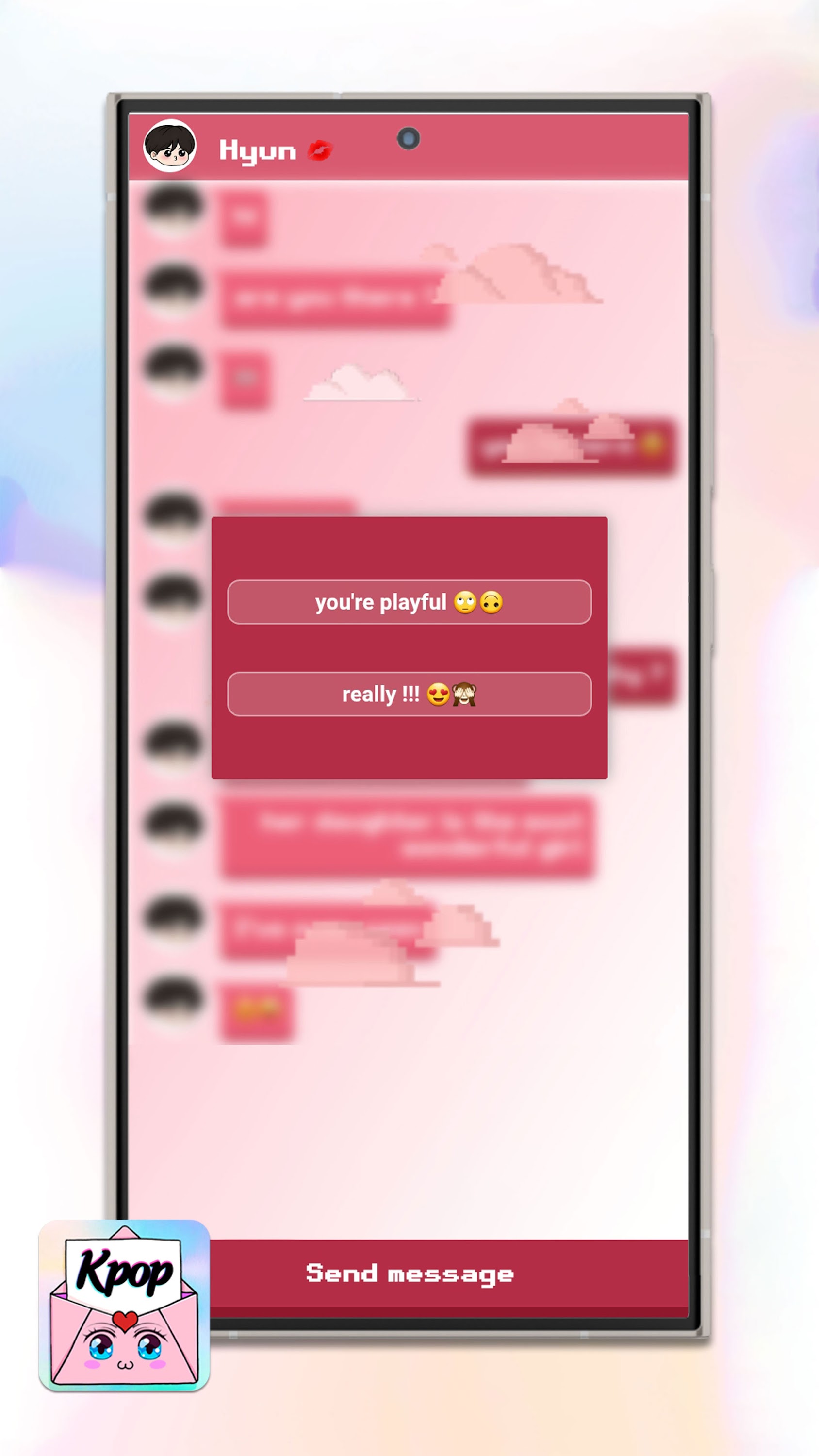 اسکرین شات 5 بازی Kpop Chat: Boyfriend Simulator