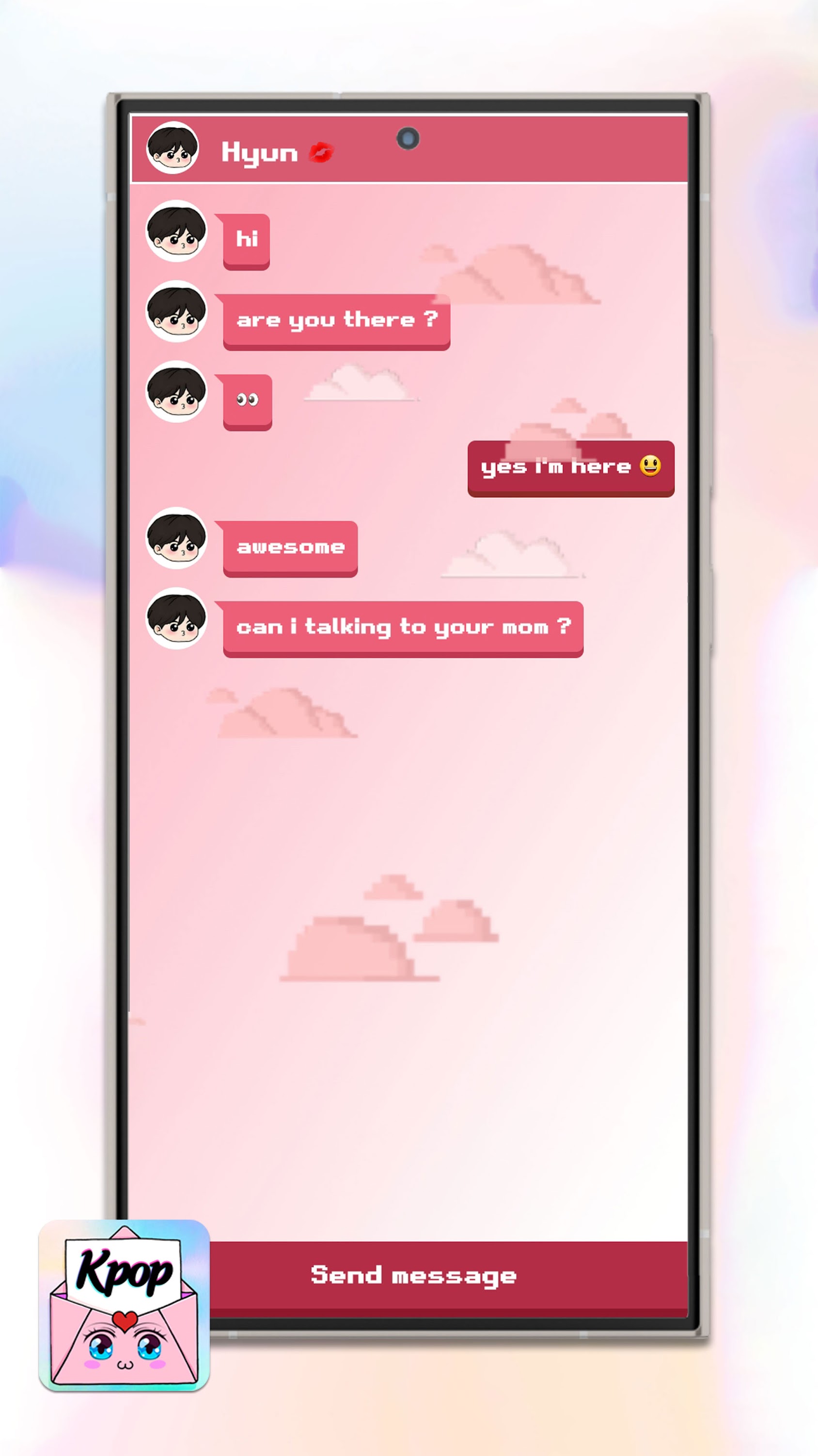 اسکرین شات 4 بازی Kpop Chat: Boyfriend Simulator