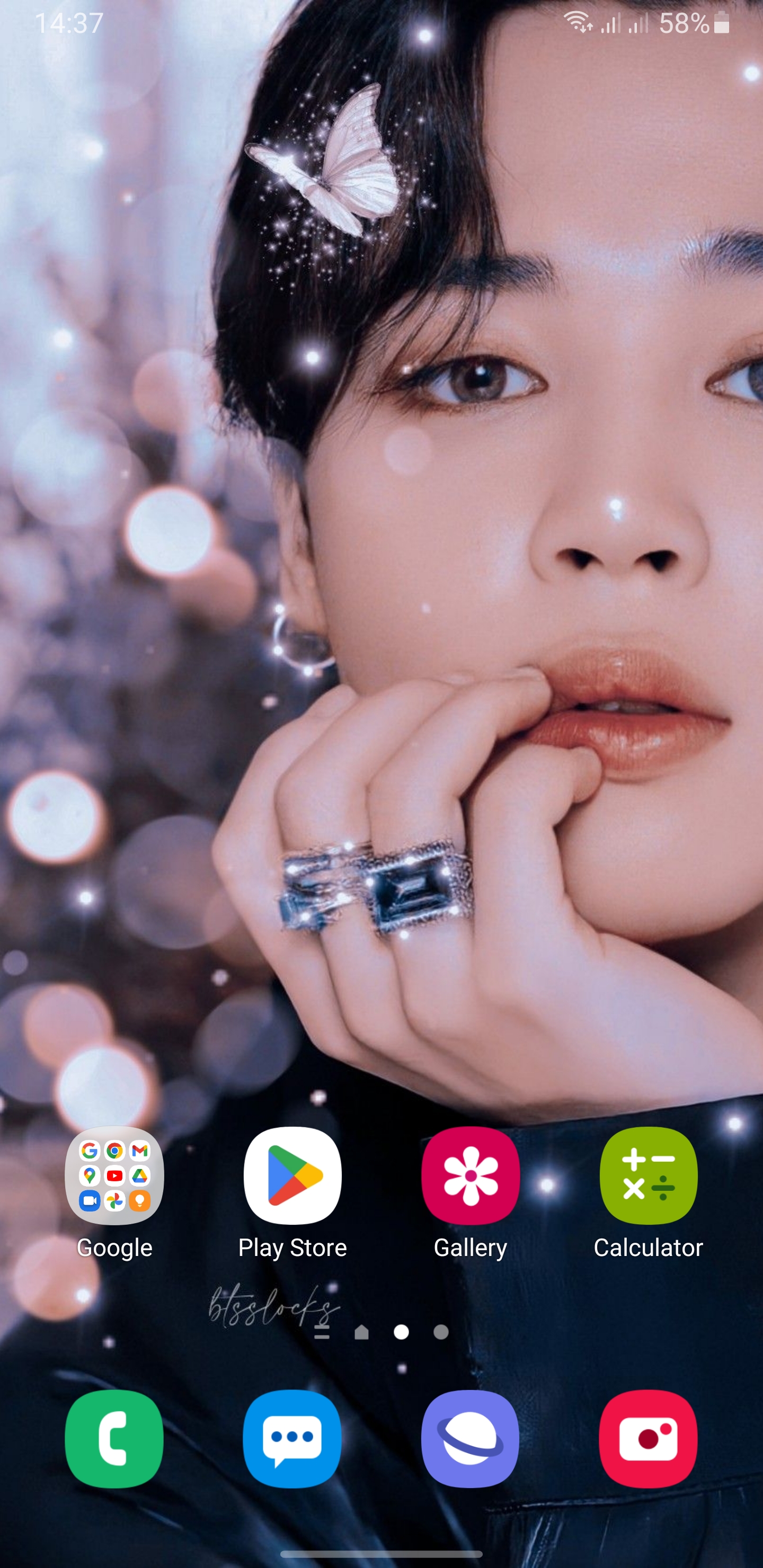 اسکرین شات 1 برنامه Bts Wallpaper 2024 HD