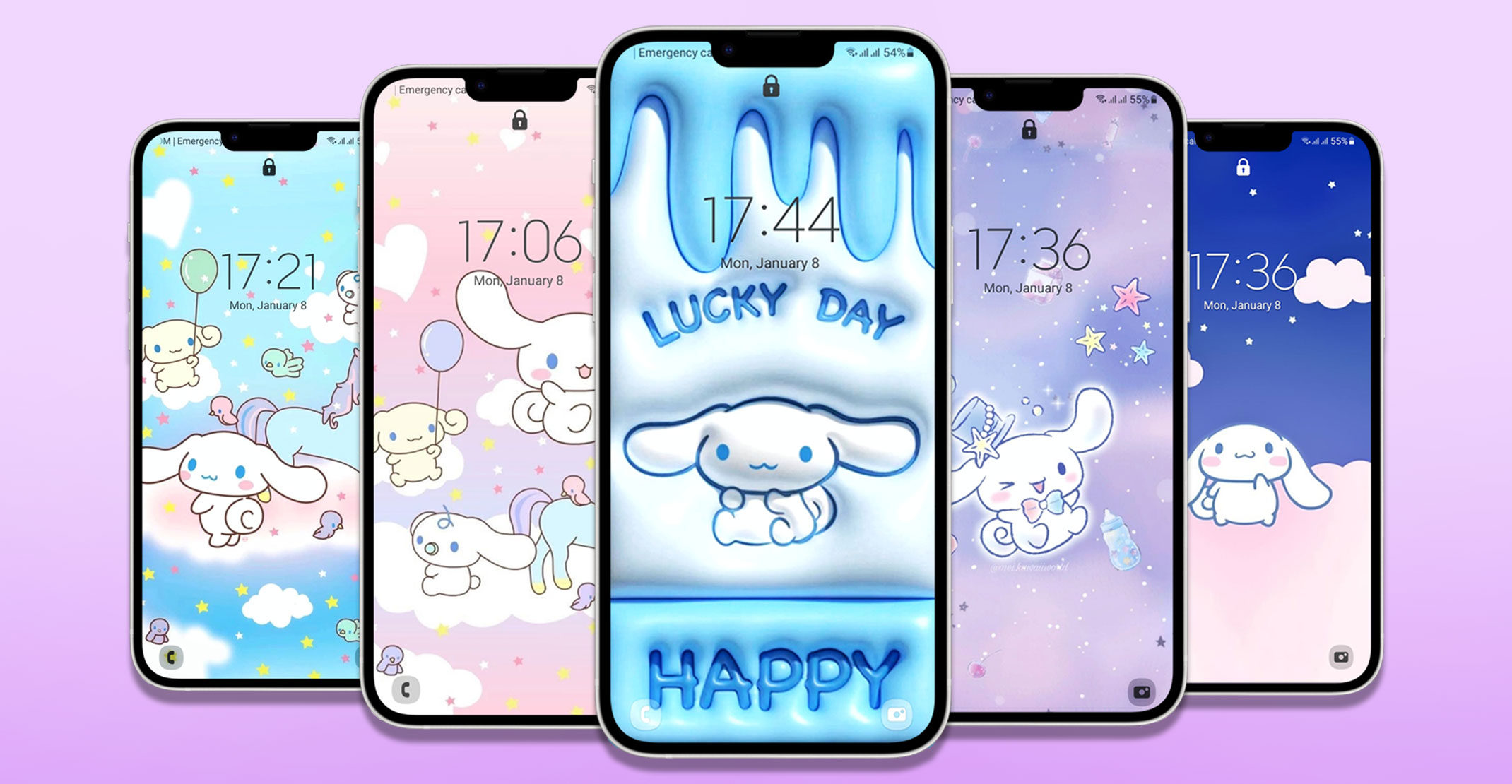 اسکرین شات 1 برنامه Cinnamoroll Wallpaper HD 4K